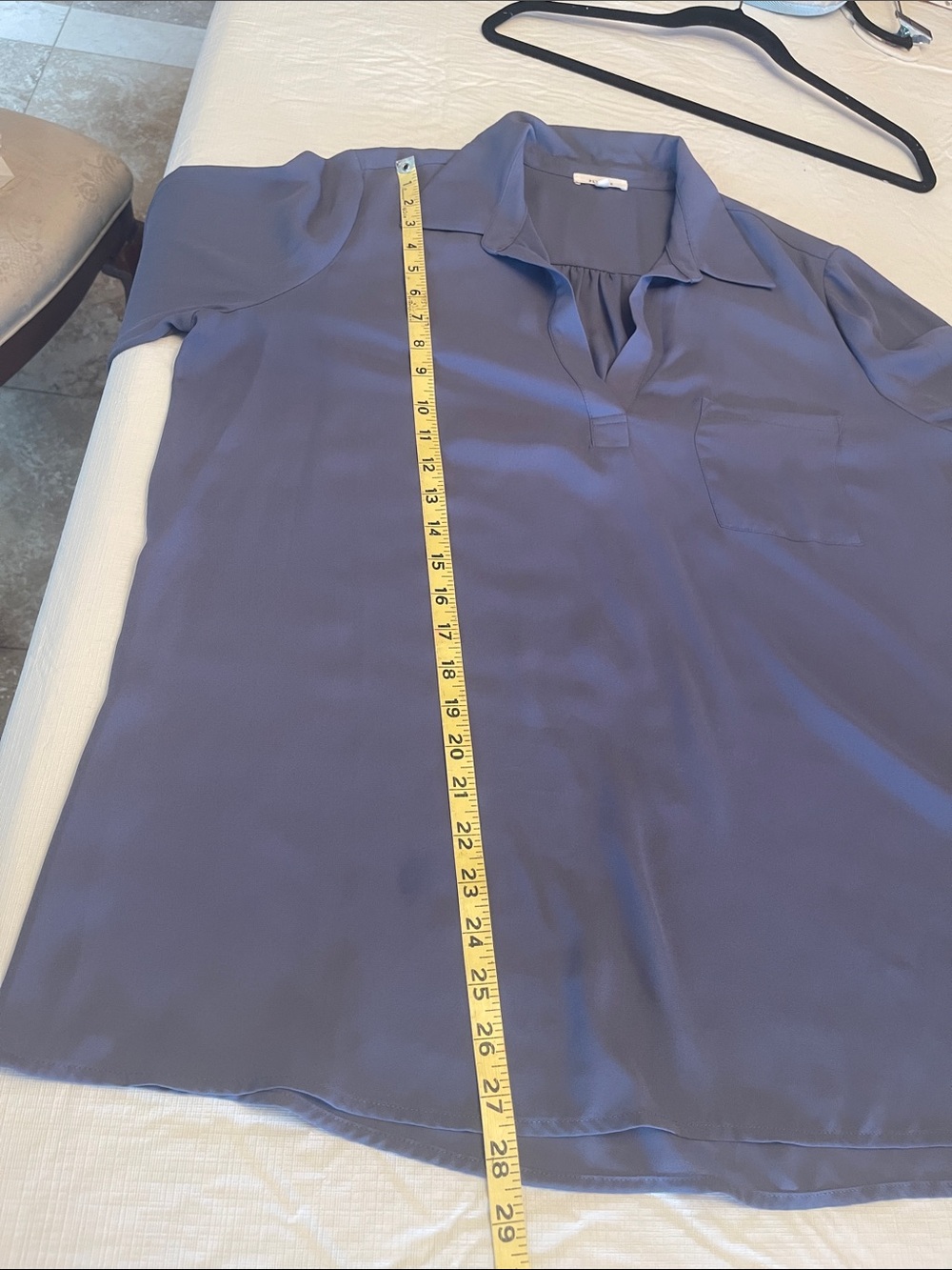 Pleione Women’s Top in Dusty Blue EUC Size XL - Picture 10 of 13